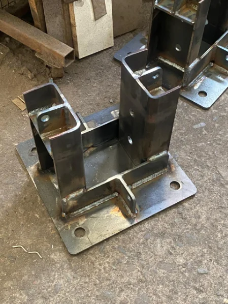Placas cortadas con plano de referencia
